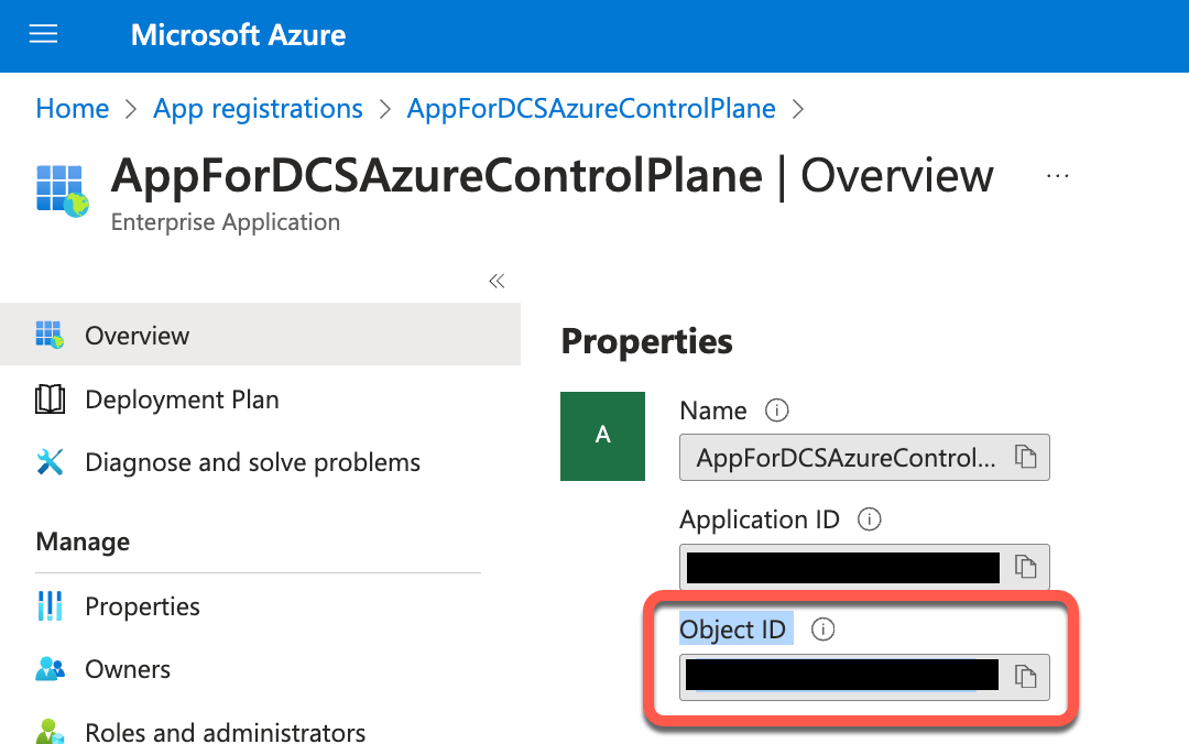 Location of the Object ID to use. Location of the Object ID to use.