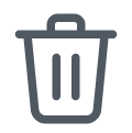 The delete engine icon